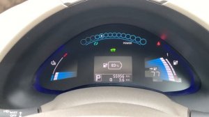 Мини обзор на Nissan Leaf azeo soh 68