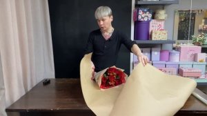 КАК УПАКОВАТЬ БУКЕТ ОТ ВЕТРА, ДОЖДЯ И МОРОЗА.