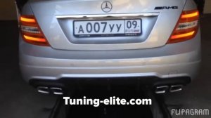 Тюнинг Краснодар спортивный выхлоп Mercedes- Benz W204 1.6 (tuning-elite.com)