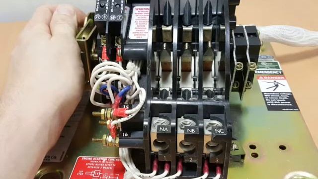 АВР ASCO переключающий механизм (серия 300/4000/7000) часть 2.