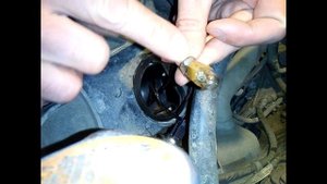 MITSUBISHI COLT replace headlight