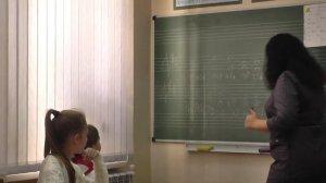 Открытый урок по сольфеджио в 5 классе.