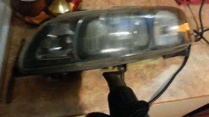Heating the volvo s60 headlights. Замена стекл фар S60
