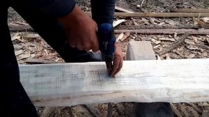 #4 Баня, каркасная баня, обшил каркас необрезной доской, строю один своими руками.