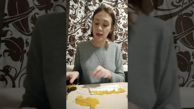 Осенняя маска.Мастер класс. смотреть онлайн