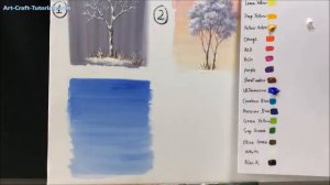 Winter serie 6 Top 6 Winter Tree Acrylic Paintings Everyone Should Know
