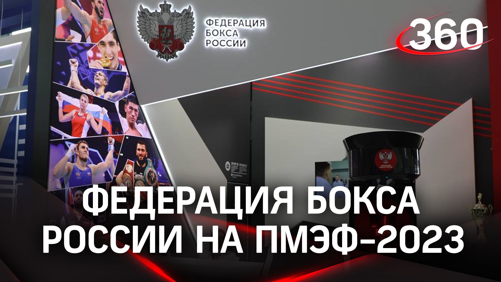 Федерация бокса России на ПМЭФ-2023: чемпионы представили свой стенд на форуме в Петербурге