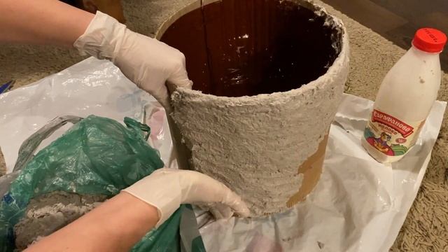 Paper planter DIY Кашпо из мусора своими руками смотреть онлайн