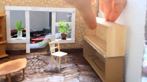 КВАРТИРА СССР ИЗ КАРТОНА 1 часть #miniature #miniaturehouse #handmade #myhobby