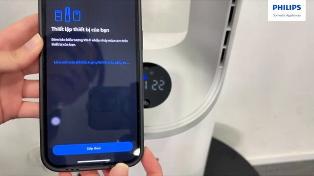 Máy lọc không khí kèm quạt Philips AMF765/30 смотреть онлайн