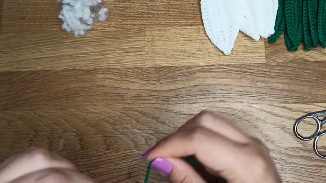 Лилия крючком. часть 2 сборка.