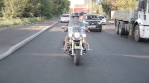 ??Мотоцикл  HARLEY DAVIDSON ROADKING - Тест драйв
