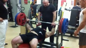 Алибеков Мурад жим лежа 200кг на 12