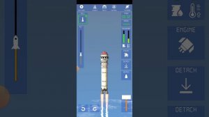 туториал как запустить спутник в игре Space Rocket Exploration