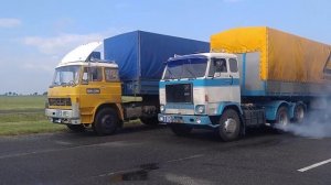 Ретро грузовики Liaz 100.47, Volvo F88, Škoda 706