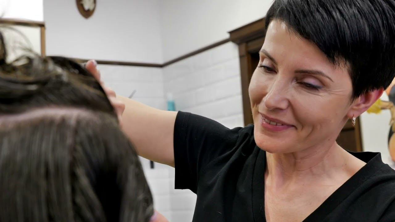 Мужская стрижка на длинные волосы. TRUE BARBERSHOP
