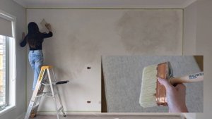LIMEWASH PAINTING | Living Room Makeover Episode1