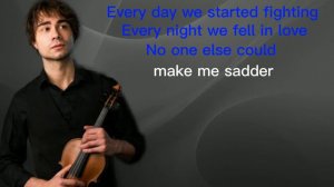 Alexander Rybak "Fairytale"/karaoke