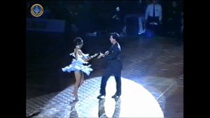 1994 Donnie Burns and Gaynor Fairweather Honour Dance as World Professional Latin Champions