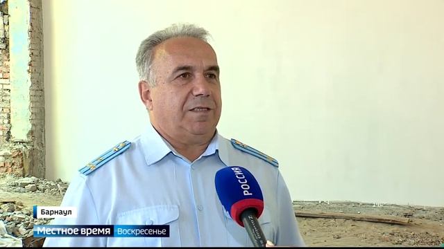 Алтайская школа-интернат с первоначальной лётной подготовкой переживает масштабный ремонт