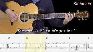 Hey Jude(The Beatles Paul McCartney) | Fingerstyle Guitar Tutorial TAB