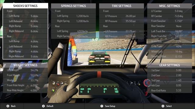 NASCAR Heat 3 Setup - Auto Club setup (Monster Energy Series) смотреть онлайн