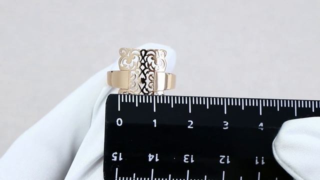 Золотое кольцо Красносельский ювелир Кд3839