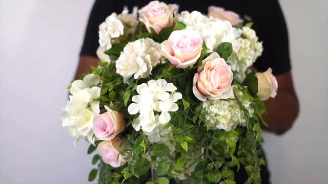DIY Tall Romantic Rose Wedding Centerpiece | DIY Tall Centerpieces | DIY Tutorial смотреть онлайн
