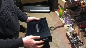 Dynamic State CA-900.1d распаковка и прослушивание