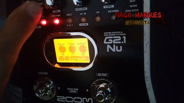 Pedaleira Zoom G2.1Nu (Tiago Marques ) смотреть онлайн