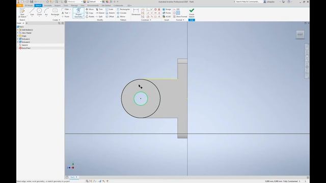 Пошаговый мастер-класс Создание 3D модели детали "Вилка" по чертежу в Autodesk Inventor" смотреть онлайн