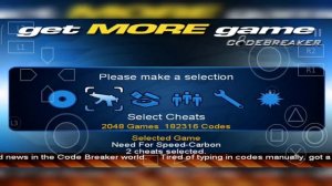 codebreaker full tutorial on AetherSX2