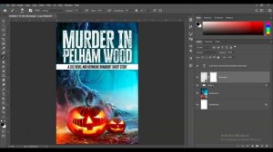 How to Create Halloween Book Cover in Photoshop