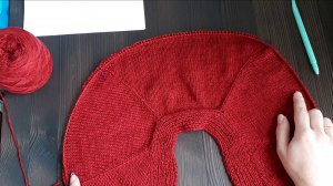 Вяжем кардиган. Часть 5 Про прибавки