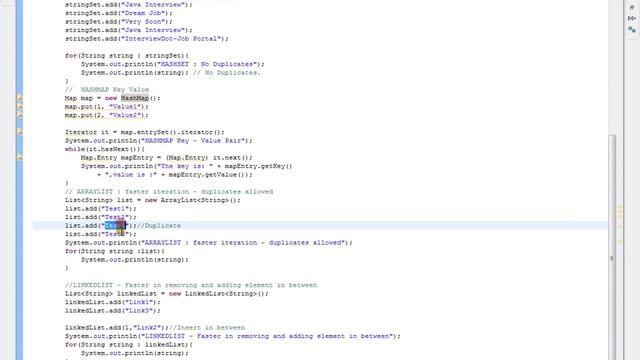Java Interview Question And Answer Collection API Explain HashSet,HashMap,LinkedList,ArrayList смотреть онлайн