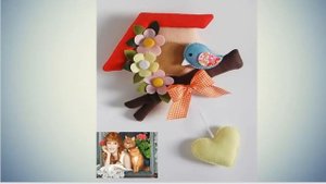 ФЕТР? Идеи поделок из фетра? Ideas crafts from felt?