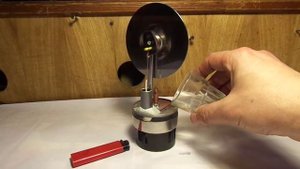 Двигатель стирлинга своими руками МИНИ версия