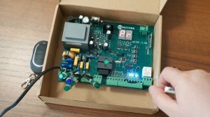 Программирование пультов в плату AN-Motors CUSD-1 (Для приводов Alutech ASW) / (MCSW-3.3M)