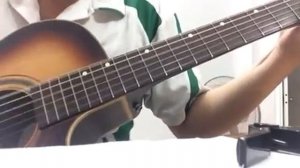 Sorry seems to be the hardest word - cover guitar