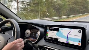 VLOG : НАВИГАТОР WAZE НА ХЕНДАЙ САНТА ФЕ 2021 КАК ВЫБРАТЬ ЛУЧШИЙ НАВИГАТОР? ДЛЯ Hyundai SantaFe