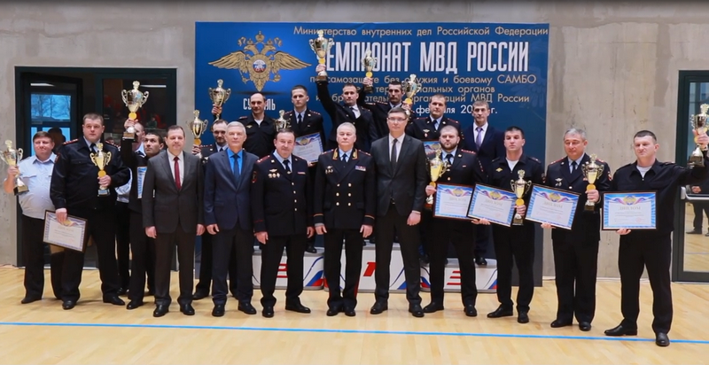 Во Владимирской области завершились Чемпионаты МВД России по самозащите без оружия и боевому самбо
