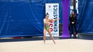 Художественная гимнастика чемпионат США 2021, скакалка