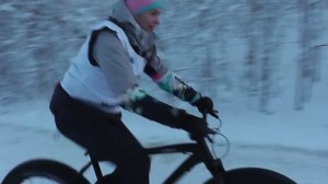 Велокросс на фэтбайках по снежной трассе "Приз Деда мороза"