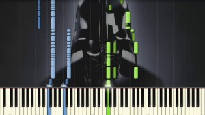 Star Wars - The Imperial March (Darth Vader's Theme) - Piano tutorial (Synthesia)