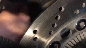Ремонт передних тормозных дисков BMW R1100RS