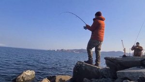 Рыбалка с Берега(Shore Jigging) г. Находка 24.03.2022