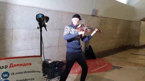 Музыканты в Московском метро. Скрипач Александр Демидов – «Fairytale»