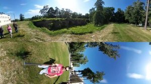 Прогулка по санаторию Кирицы с камерой 360 градусов.