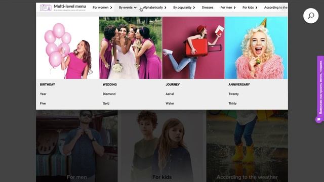 Quik overview of functionality multi-level drop-down menu смотреть онлайн