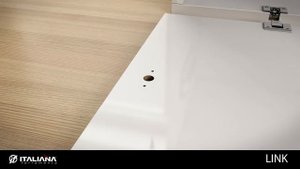 Механизм LINK для открывания фасада вниз